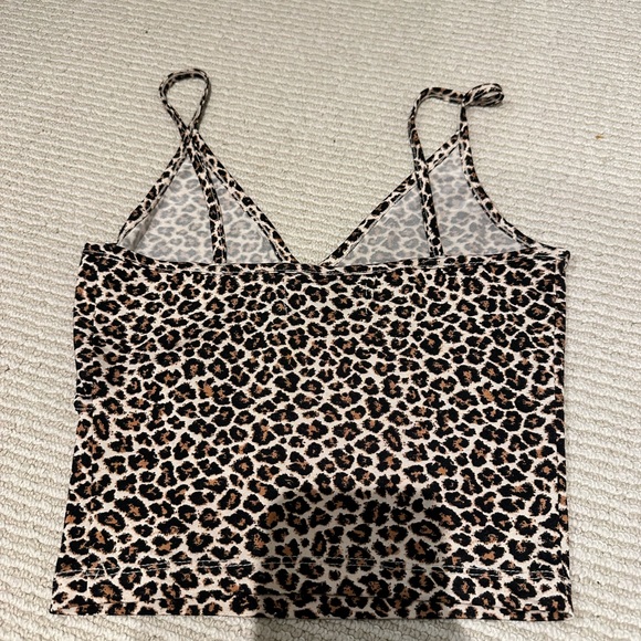 Cheetah Print Tank Top from Urban Outfitters - Picture 2 of 3